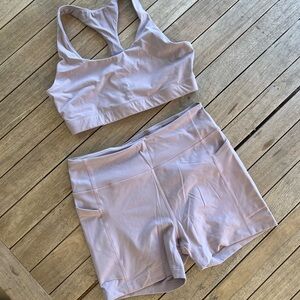 Outdoor Voices Lavender Activewear Set